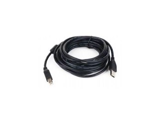 Kabel USB 2.0 typu AB AM-BM 3m FERRYT czarny Gembird