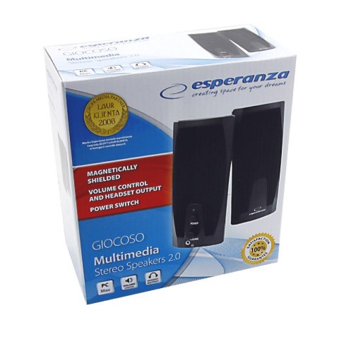 GŁOŚNIKI 2.0 GIOCOSO EP110 2x3W Esperanza