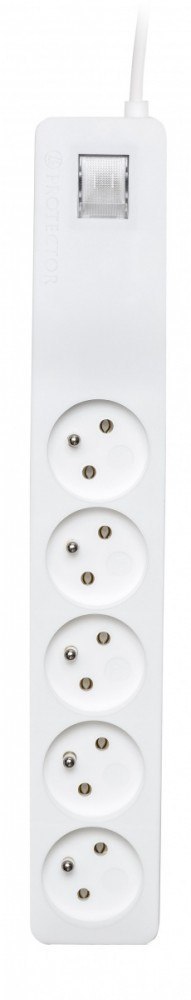 Listwa przeciwprzepięciowa ZX 510, 1L, 1,5m, biała Lestar