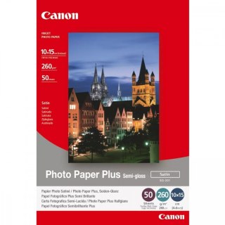 Papier Canon SG-201 półbłyszczący Photo Paper Plus 10x16 50 arkuszy 1686B015 Canon