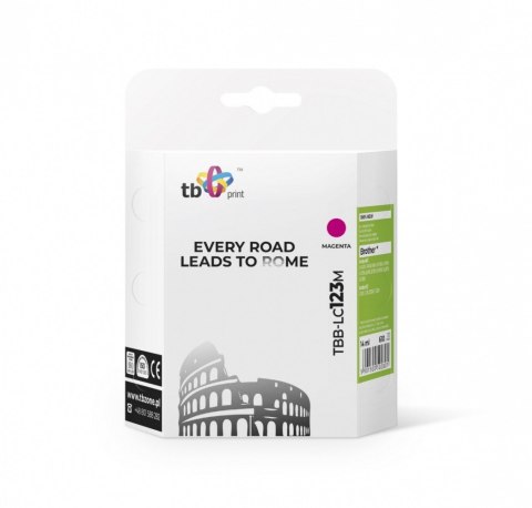 Tusz do Brother LC123 TBB-LC123M MA TB Print