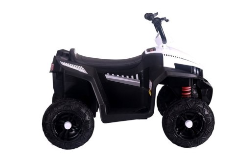 Quad na Akumulator S601 Pojazd Terenowy Dla Dzieci Światła LED Biały LEAN CARS