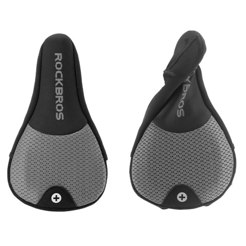 Pokrowiec nakładka na siodełko rowerowe rozmiar S - czarny