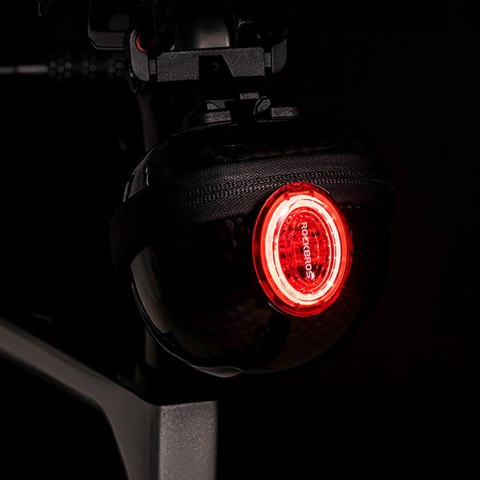 Torba rowerowa sztywna kufer podsiodłowy hard shell 0.4l - czarna