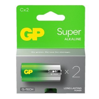 Bateria alkaliczna LR14/C SUPER 2 sztuki (G-TECH)