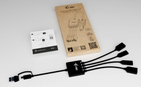 HUB USB-C/USB-A Cable 4 port (2x USB-C 2x USB-A)