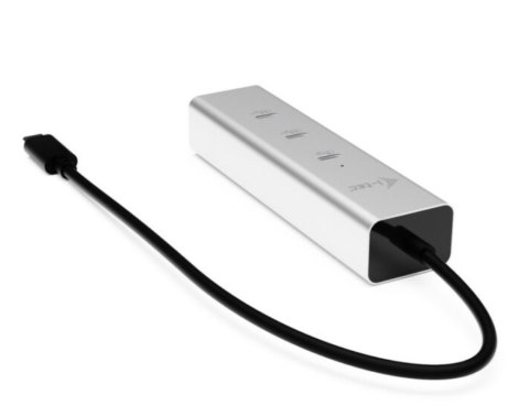 HUB USB-C Charging Metal 5 port with USB-C video 8K + Power Delivery 85W