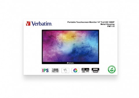 Przenośny Monitor dotykowy PMT-14 Full HD
