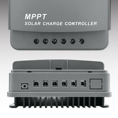 Solarny regulator ładowania MPPT z czujnikiem temperatury 60A | 12V/24V | LCD | Bluetooth | APP | GEL | LiFePO4