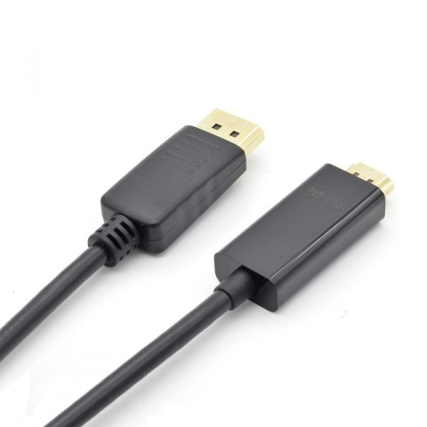 DisplayPort - HDMI Kabel 1.8m. czarny TB