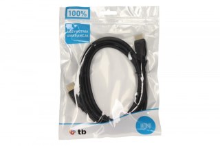 Kabel HDMI 1.4 pozłacany 1m. TB