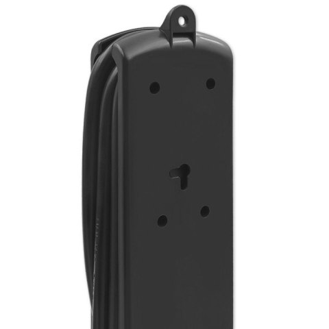 Listwa antyprzepięciowa, 6 gniazd; 1,8m Qoltec