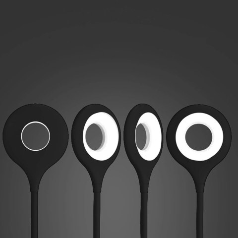 Mini lampka bezprzewodowa LED do czytania z klipsem kablem USB-C 80lm - czarna