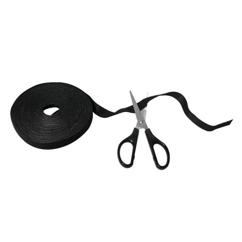 Organizator kabli, rolka długość 10m, czarny LogiLink