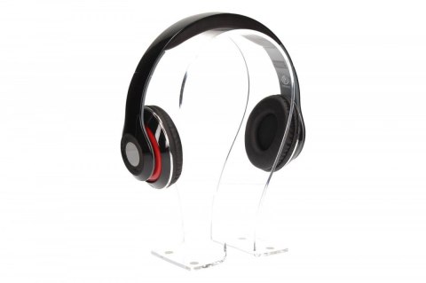 Słuchawki stereo z mikrofonem, 4pin mini jack AUDIOFEEL2 BLACK Rebeltec