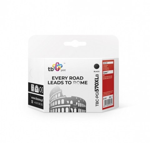 Tusz do Canon PGI-570XL TBC-PGI570XLB BK 100% nowy TB Print