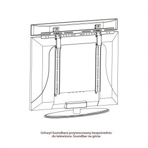 Uchwyt na głośnik soundbar G-03 ART