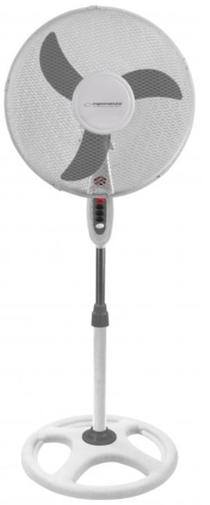 Wentylator stojący Typhoon Biało-szary Esperanza