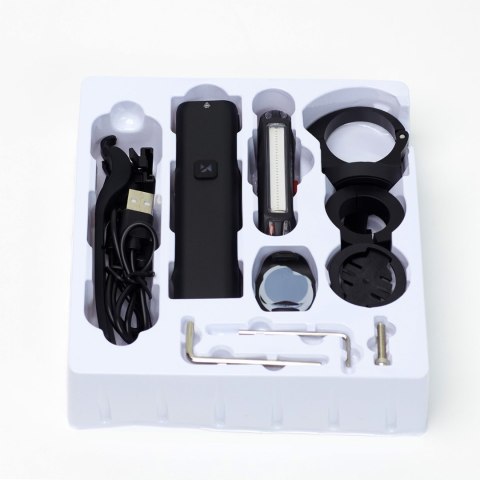 Zestaw lampek rowerowych akumulatorowych przód tył 1000 lm