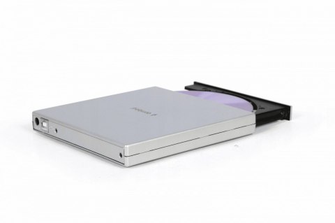 Napęd zewnętrzny DVD na USB DVD-USB-021-SV srebrny