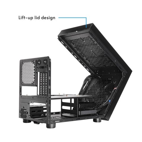 Obudowa CI-03B-OP mATX The Cube czarna