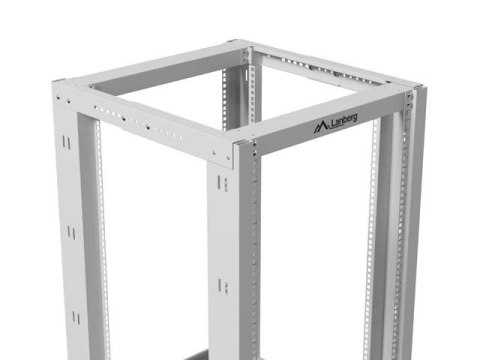 Stojak Open rack 19 cali 18U 600x800 szary
