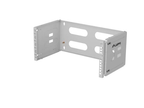 Uchwyt ścienny rack 19" 4U 497x400/240 szary