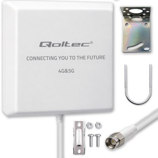 Antena 4G 5G LTE | 9dBi | kierunkowa | zewnętrzna | SMA | wodoodporna | 3m