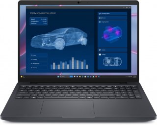 Stacja robocza Dell Pro Max 16 MC16255 W11P AMD Ryzen 350|32GB|1TB|RTX PRO 1000Blackwell 8GB|FgrPr&SmtCdFHD Cam&Mic|WLAN+BT|16.0