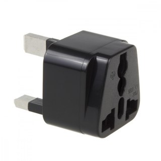 Adapter gniazdo EU na wtyk UK MCE154 Czarny Maclean