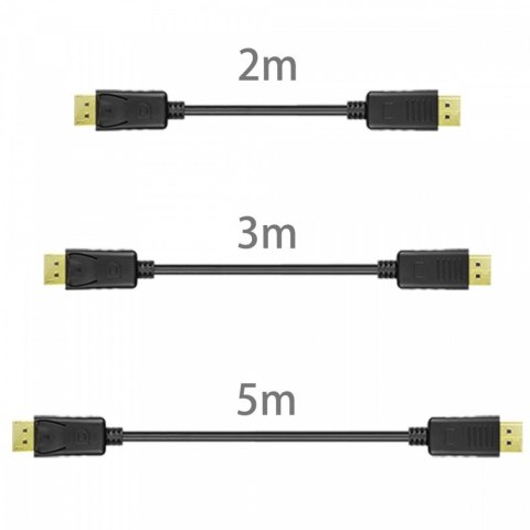 Kabel DisplayPort M/M, 3,0m; Y-C609BK Unitek