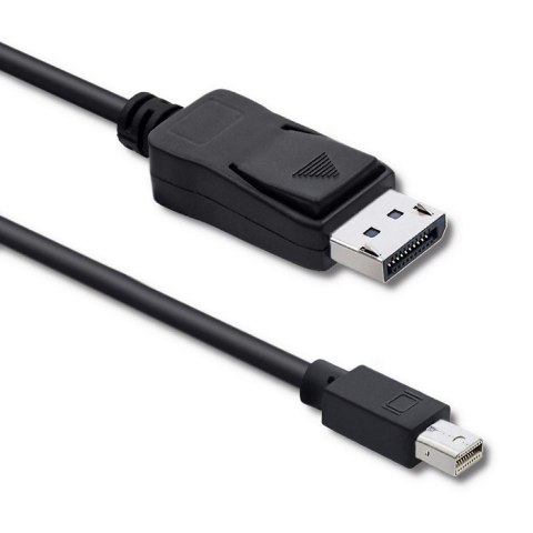 Kabel Mini DisplayPort v1.1/ DisplayPort v1.1 | 1080P | 1,8m Qoltec