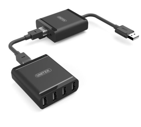Przedłużacz USB2.0 over IP 4xUSB; 60m; Y-2516 Unitek