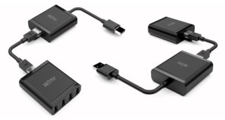 Przedłużacz USB2.0 over IP 4xUSB; 60m; Y-2516 Unitek