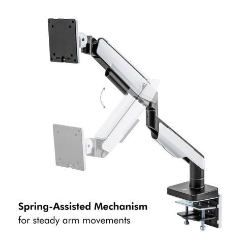 Uchwyt do monitora,VESA 17-49 cali gazowy, max. 20kg