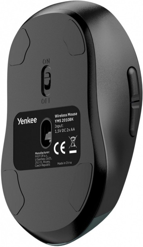 Mysz bezprzewodowa Dual Bluetooth + USB 2,4GHz YMS 2010BK GYRO