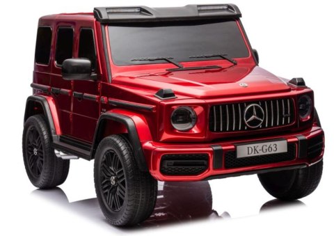 Auto Na Akumulator Mercedes G63 4X4 XXL 24V14AH Czerwony Lakierowany LEAN CARS