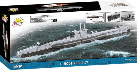 Klocki U-Boot VIIB U-47 165 klocków 1:300