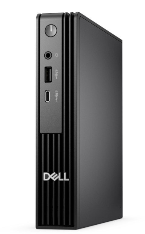 Komputer Dell Pro Micro QCM1250 W11Pro i3-14100T/16GB/512GB SSD CL25/Integrated/WLAN + BT/Kb/Mouse/3YPS