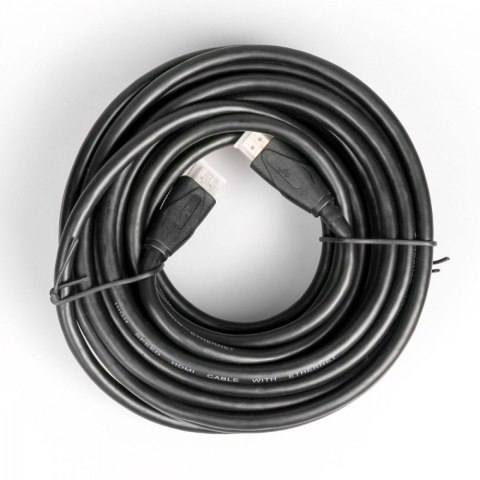 Kabel HDMI v2.0 15 m pozłacany TB