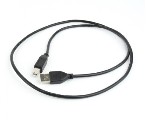 Kabel USB 2.0 AM-BM 1m/czarny Gembird