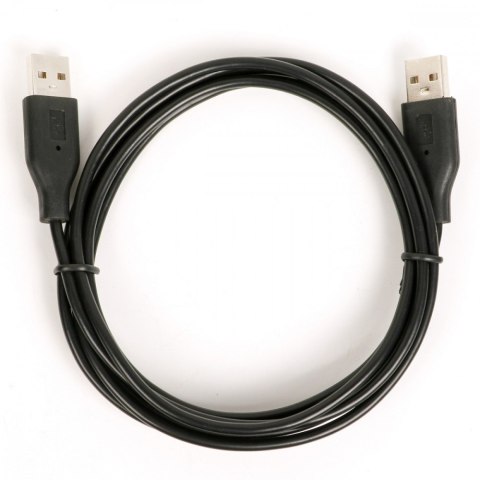 Kabel USB AM-AM 1.8m czarny TB