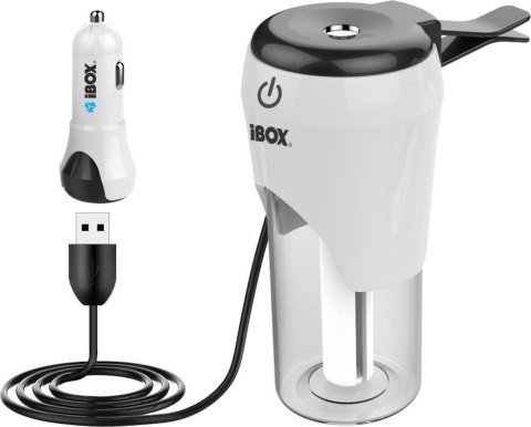 Ładowarka samochodowa USB 2.1 + Aromatyzer samochodowy CCH1 + IBOX