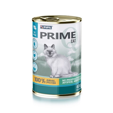 PUPIL Prime bogata w łososia z pstrągiem 400 g