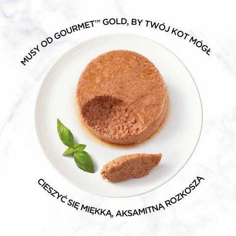 PURINA GOURMET GOLD Mus z łososiem 85g