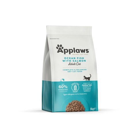APPLAWS CAT Ryby oceaniczne i łosoś - sucha karma dla kota - 6kg