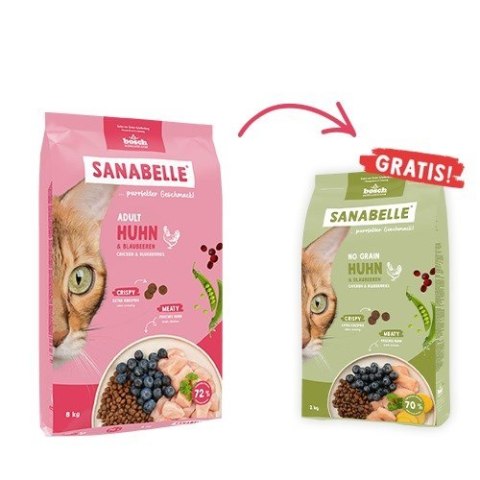 BOSCH Sanabelle Adult Drób 2kg