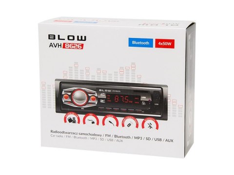 Radio samochodowe AVH-8626 MP3/USB/SD/MMC/BT BLOW