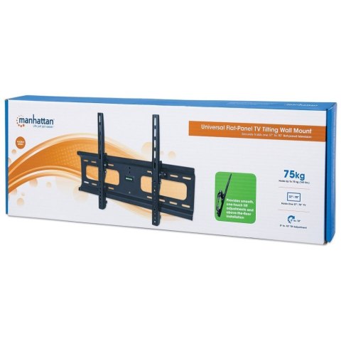 Uchwyt naścienny do TV LED/LCD/Plazma 37-70cali 75kg uchylny VESA Manhattan
