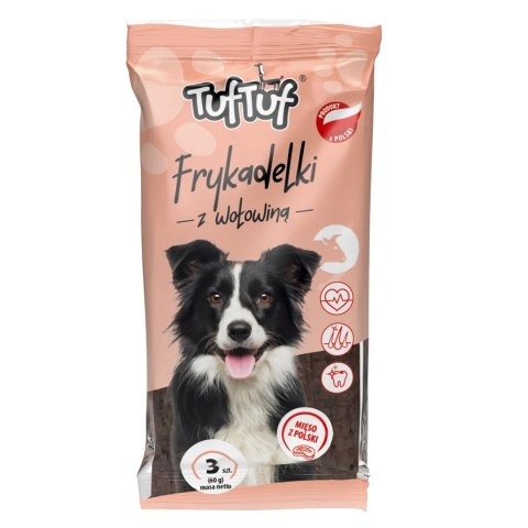 Tuf Tuf Frykadelki wołowe dla psa 3szt.